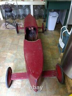 Vintage 1960s-1970s Soap Box Derby Car LOCAL PICKUP ONLY NO SHIPPING AVAILABLE