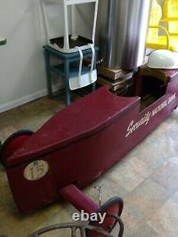 Vintage 1960s-1970s Soap Box Derby Car LOCAL PICKUP ONLY NO SHIPPING AVAILABLE