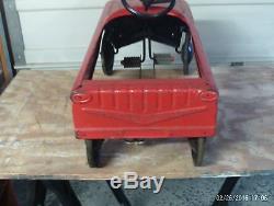 Vintage 1960s AMF FIRE CHIEF Pedal Car #503