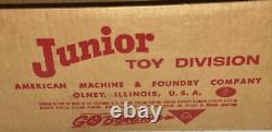 Vintage 1960s AMF Junior Toy Division Pedal Car Original Empty Box Automobile
