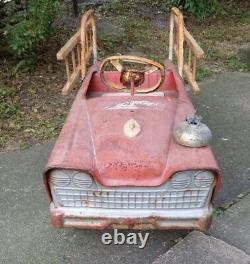Vintage 1960s Murray Fire Truck Pedal Car