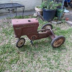 Vintage 1960s Murray Super Diesel Pedal Tractor Missing Seat