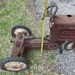 Vintage 1960s Murray Super Diesel Pedal Tractor Missing Seat