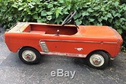 Vintage 1960s Mustang Pedal Car