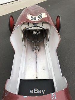 Vintage 1960s Soap Box Derby Car