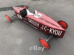 Vintage 1960s Soap Box Derby Car