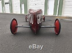 Vintage 1960s Soap Box Derby Car