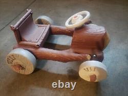 Vintage 1962 Murray AMF Flintstones Pedal Car Ride On Toy Original Bedrock