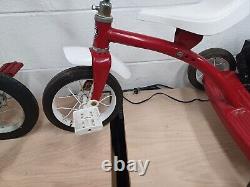 Vintage 1962 Roadmaster Kids Tricycle Steel Toy USA Old Antique Ride Tricycle