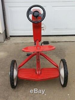 Vintage 1963 Hamilton Pedal Car Tractor, with Spark Plugs