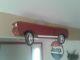 Vintage 1964 Custom AMF Junior Mustang Toy Pedal Car WALL HANGER 1 OF A KIND