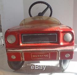 Vintage 1964 Mustang Ford Pedal Car