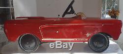 Vintage 1964 Mustang Ford Pedal Car