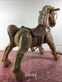 Vintage 1967 Marx toys Marvel the Mustang Ride On Galloping Horse