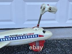 Vintage 1968 MARX 727 JET Vintage Ride On Toy Jumbo Jet VINTAGE MARX TOY