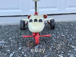 Vintage 1968 MARX 727 JET Vintage Ride On Toy Jumbo Jet VINTAGE MARX TOY