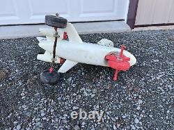 Vintage 1968 MARX 727 JET Vintage Ride On Toy Jumbo Jet VINTAGE MARX TOY