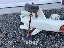 Vintage 1968 MARX 727 JET Vintage Ride On Toy Jumbo Jet VINTAGE MARX TOY