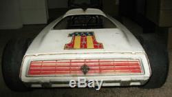Vintage 1969 Indy Jr. Large Toy Pedal Car Racecar Pace Car