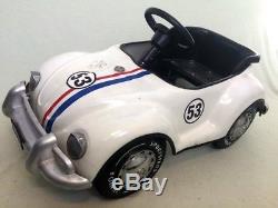 Vintage 1969 Junior Sportster Herbie The Love BUG Volkswagen Beetle Pedal Car