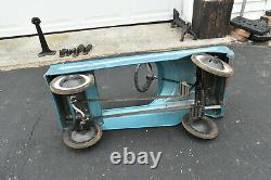 Vintage 1970 AMF PINTO Blue Version Pedal Car Local Pick Up 17003