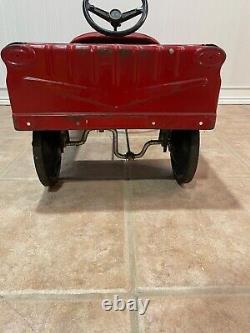 Vintage 1970's AMF Fire Chief Pedal Car