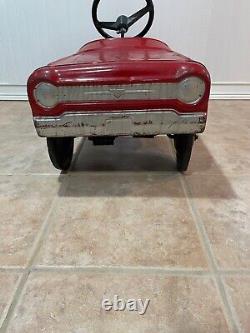 Vintage 1970's AMF Fire Chief Pedal Car