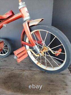 Vintage 1970's Coast king child's coast red trike Junior Tricycle