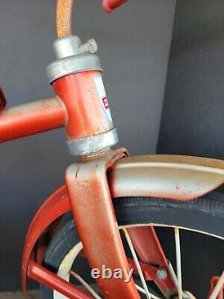 Vintage 1970's Coast king child's coast red trike Junior Tricycle