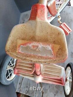 Vintage 1970's Coast king child's coast red trike Junior Tricycle