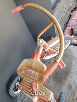 Vintage 1970's Coast king child's coast red trike Junior Tricycle