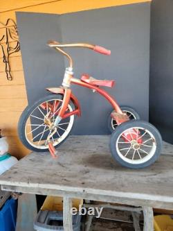 Vintage 1970's Coast king child's coast red trike Junior Tricycle