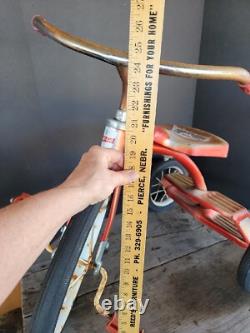 Vintage 1970's Coast king child's coast red trike Junior Tricycle