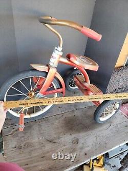 Vintage 1970's Coast king child's coast red trike Junior Tricycle