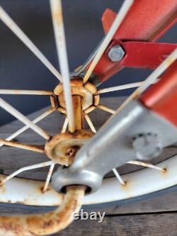 Vintage 1970's Coast king child's coast red trike Junior Tricycle