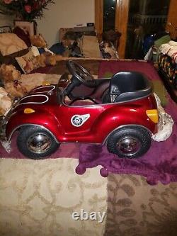 Vintage 1970's Junior Vw Peddle Car