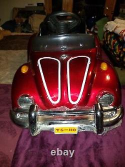 Vintage 1970's Junior Vw Peddle Car