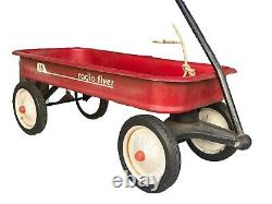 Vintage 1970's Red Radio Flyer Wagon #18