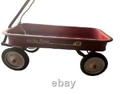 Vintage 1970's Red Radio Flyer Wagon #18