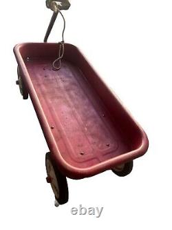 Vintage 1970's Red Radio Flyer Wagon #18