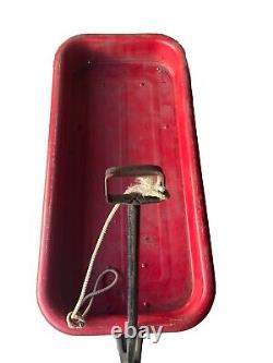Vintage 1970's Red Radio Flyer Wagon #18