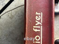 Vintage 1970's Red Radio Flyer Wagon #18
