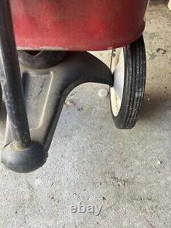 Vintage 1970's Red Radio Flyer Wagon #18