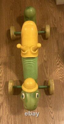 Vintage 1970s Hasbro Inchworm Ride On Toy 34 Children's