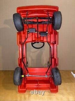 Vintage 1977 AMF Pedal Car Fire truck With Ladders