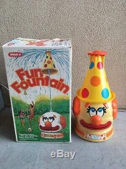 Vintage 1977 Wham-o Fun Fountain And Box