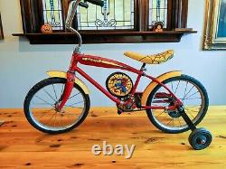 Vintage 1978 Spider-Man AMF Junior Bike Bicycle Complete withTank Decals Excellent