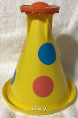 Vintage 1978 Wham-O Fun Fountain Clown Head Hat Sprinkler Toy with Original Box