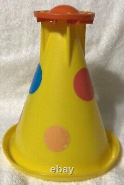 Vintage 1978 Wham-O Fun Fountain Clown Head Hat Sprinkler Toy with Original Box