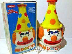 Vintage 1978 Wham-o Fun Fountain Clown Floating Hat Yard Sprinkler In Box
